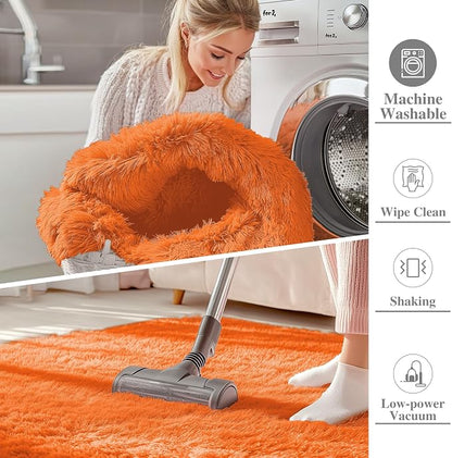 OLANLY 9x12 Machine Washable Large Area Rugs - Image 2