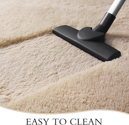 Chicrug Soft Runner Rug for Bedroom Living Room Plush Fluffy Rug 2x6 | Shag - Image 7