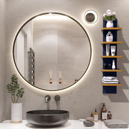 Homaterial 5 Tier Wall Shelf Unit, Decorative Wall Mount Vertical Shelving - Image 6