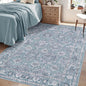 SERISSA 4x6 Washable Non Slip Floral Boho Area Rug by SERISSAHomeDecorCollection