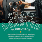 Clean Coffee Co. - Low Acid Dark Roast, Tested for Molds and Toxins, Honduras Blend, Notes of Caramel, Dark Chocolate, and Toasted Malts (Ground, 12 oz Bag)