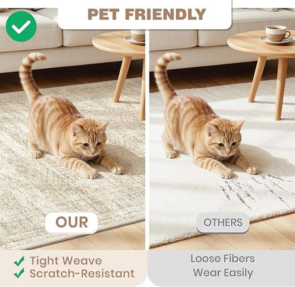 Kitchen Rugs Sets of 2, 2x3 2x4 Rug Runner, Dining Room, Soft Runner Rug - Image 6