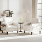 Accent Chair for Living Room Modern Linen Upholstered Armchair Side Wooden by Unknown