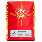 New Mexico Piñon Whole Bean Coffee Medium Roast 100% Brazilian Arabica Piñon Fudge - Naturally Chocolate Nutty & Smooth Flavored Coffee Beans - 2 Lb Bag