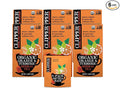 Clipper Tea, Orange & Turmeric, Organic Tea with Licorice Root, Orange Peel and Hibiscus, Plant Based Herbal Tea, Caffeine Free British Tea, 6 Pack, 120 Unbleached Tea Bags