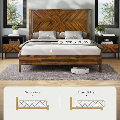 Bme Vivian 14 Inch Queen Size Bed Frame - Image 6