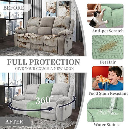 100% Waterproof Sectional Recliner Couch Covers - Image 6