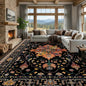 RELEANY Washable Area Rug, Large 9'x12', Water Repellent, Pet Friendly by RELEANY