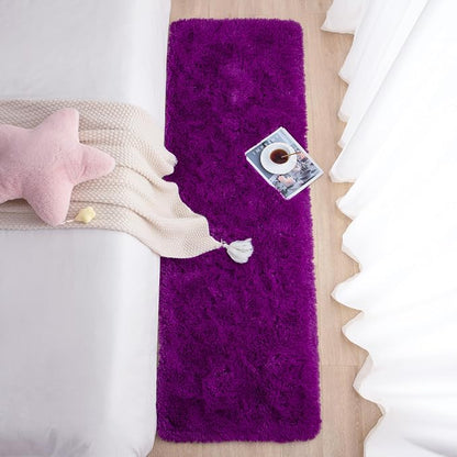 Chicrug Soft Runner Rugs for Bedroom Living Room Plush Fluffy Rug 2x6 | Shag - Image 5
