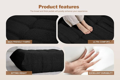 Bean Bag Pouf Ottoman, Foot Stool, Foot Rest - Image 5