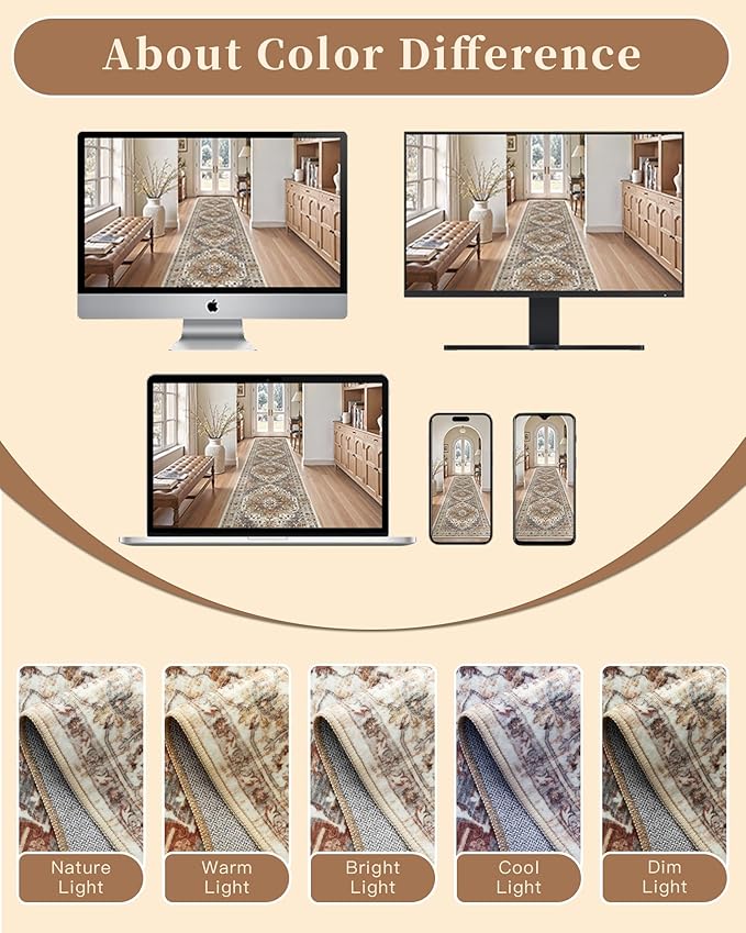Madane Washable Entry Rug 3x4 Area Rugs - Image 9