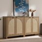 SICOTAS 68" W Rattan Sideboard Buffet Cabinet by SICOTAS