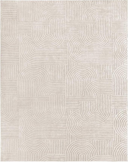 Pauwer 8x10 Area Rugs for Living Room, Modern Non Slip Washable Rug, Soft Fluffy - Image 9