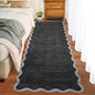 GarveeHome Scalloped Washable Runner Rug 2x6 Modern Non Slip Kitchen Rugs | by GarveeHome