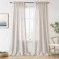 Pearl White Curtains 90 Inches Long by Nanspring