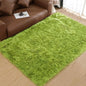 Goolela Lime Green Area Rug 6x9 Fuzzy Fluffy Furry Shag Rug by Goolela