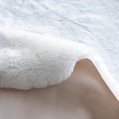 ORINOVA White Faux Fur Rug 5x7 Rugs - Image 8