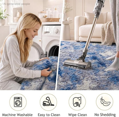 Ophanie 9x12 Blue and Gray Area Rugs - Image 6