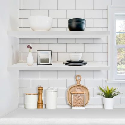 Sorbus Floating Shelves for Wall - Image 2