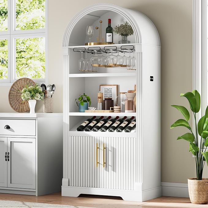 Vlsrka Arched Cabinet, Kitchen Pantry Cabinets - Image 8