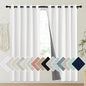 NICETOWN 100% Absolutely Blackout Linen Curtains by NICETOWN