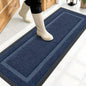 OLANLY Front Door Mat Outside 47x17, All-Season Heavy-Duty Rubber Doormat | Blue by OLANLY