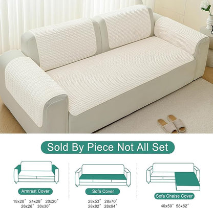 Foxdecor Couch Cover Sofa Cover Washable, Dog Bed Cover Couch Covers - Image 6