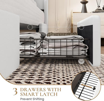 SHA CERLIN Queen Bed Frame - Image 6