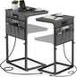Vagusicc C-Shaped End Table Set of 2 by Vagusicc