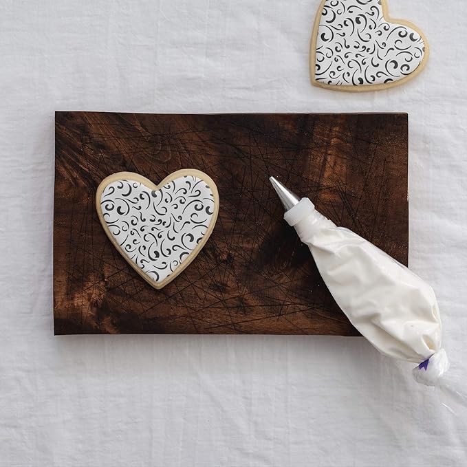Fancy Pattern Cookie Stencil - Sugar Cookie Stencil, Cookie Decorating, Cooking Stencil, Airbrush Stencil, Airbrush Pattern