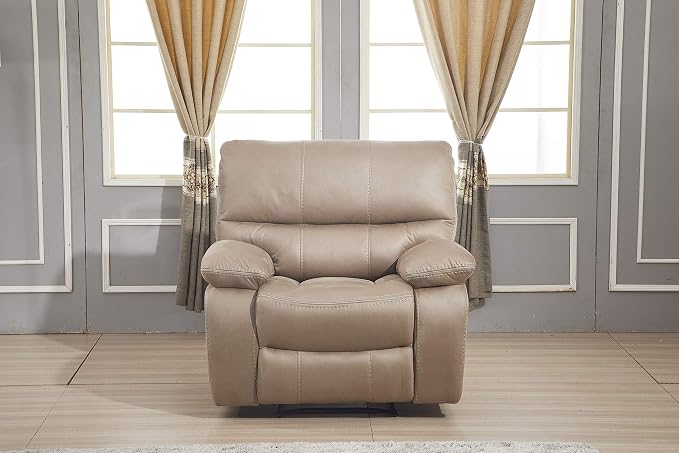 Betsy Furniture Microfiber Reclining Sofa Couch Set Living Room Set 8007 - Image 2