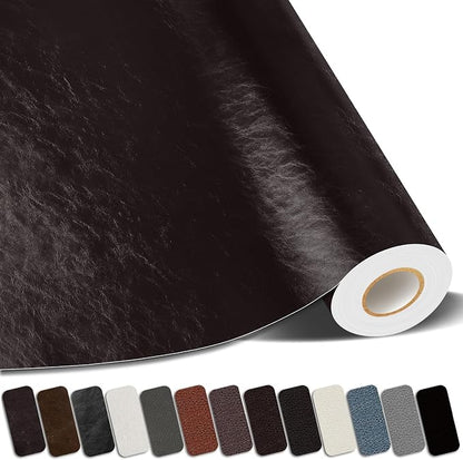 Leather Repair Patches, 17X79 Inch Self-Adhesive Leather Repair Tape, Stretch by GiveYourFurnitureaNewLife