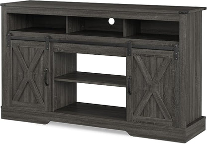RoyalCraft Fireplace TV Stand for 65+ Inch TV, Rustic Media Console - Image 9