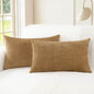 CaliTime Decorative Couch Throw Pillow Covers 26 X 16 Inches Apricot Brown | by CaliTime