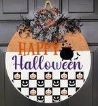 Halloween Stencils for Painting on Wood 12inch Large Halloween Stencil Hey Boo Witches Spider Bats Ghost Draw Templates for Porch Hanger Doormat Fabrics DIY Crafts Decor