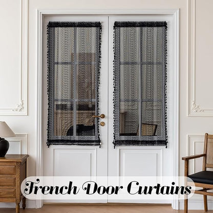 Sutuo Home French Door Curtains - Image 6