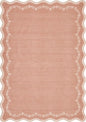 GarveeHome 6x9 Scalloped Area Rug Soft Washable Rug by GarveeHome