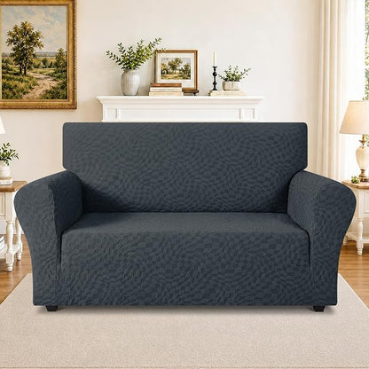 ZNSAYOTX 1 Piece Stretch Loveseat Covers - Image 2