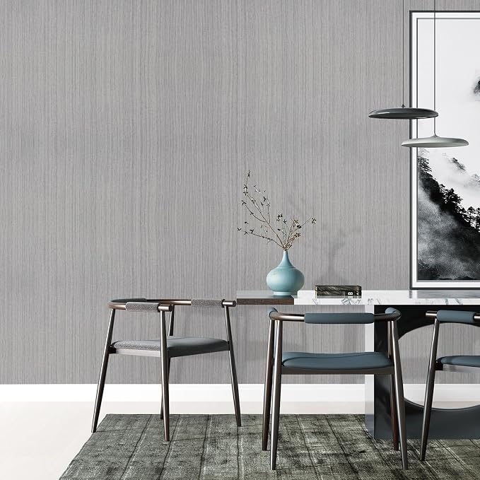 Grasscloth Peel and Stick Wallpaper - Image 7
