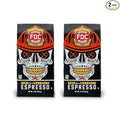 Fire Department Coffee - Gives Back to Firefighters - Skull Crushing Espresso Coffee Beans - Full-Bodied & Bold - Roasted in the USA - Premium Espresso Beans - Veteran Owned (12 oz, Pack of 2)
