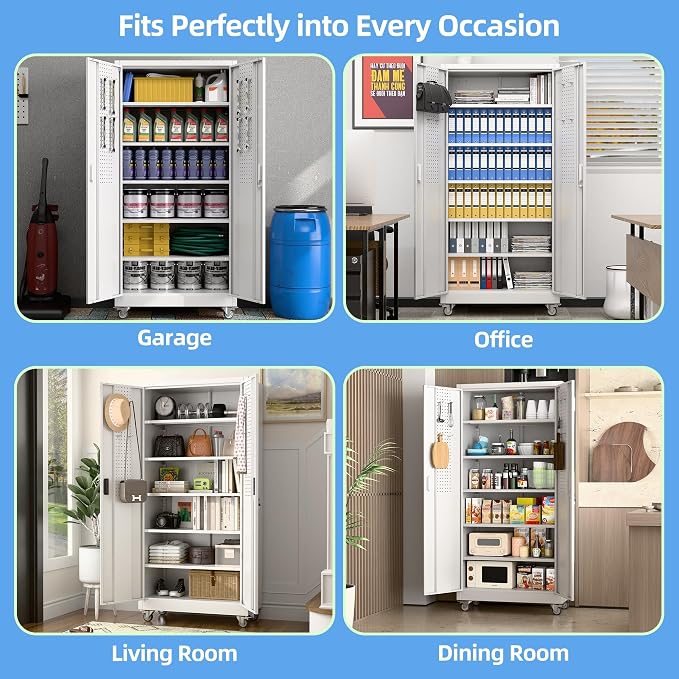 SUXXAN Metal Storage Cabinet - Image 7