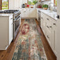RELEANY Washable Runner 2'x8' Abstract Area Rug by RELEANY