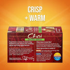 Twinings Spiced Apple Chai Black Tea Individually Wrapped Bags, 20 Count (Pack of 6), Sweet, Savoury Spices, Caffeinated, Enjoy Hot or Iced, 120 Teabags
