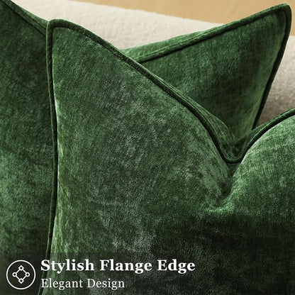 decorUhome Summer Couch Throw Pillow Covers 18x18 Set of 2, Decorative Soft - Image 2