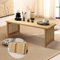 Foldable Japanese Floor Table Lightweight, No Assembly Required, Eco-Friendly by Unknown
