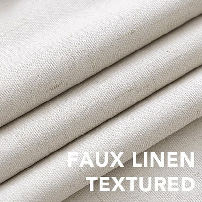 H.VERSAILTEX Ivory Blackout Curtains - Image 4