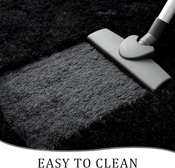 Chicrug Soft Runner Rugs for Bedroom Living Room Plush Fluffy Rug 2x5 | Shag - Image 7