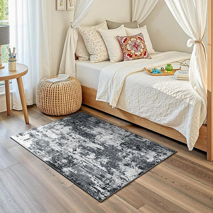 RELEANY Washable 3'x5' Abstract Area Rug - Image 3