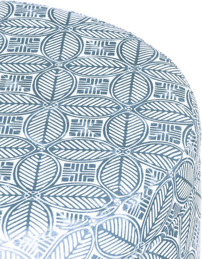 HomePop Upholstered Round Storage Ottoman|Homepop Home Décor|Upholstered Round - Image 7