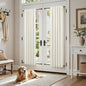 Pitalk Natural Linen Blackout Curtains 60 Inch Length 2 Panels Set 5FT 5 FT Long by Pitalk